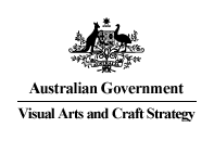 Australian Government Visual Arts and Craft Strategy logo