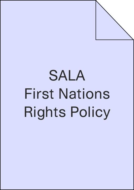 SALA First Nations Rights Policy